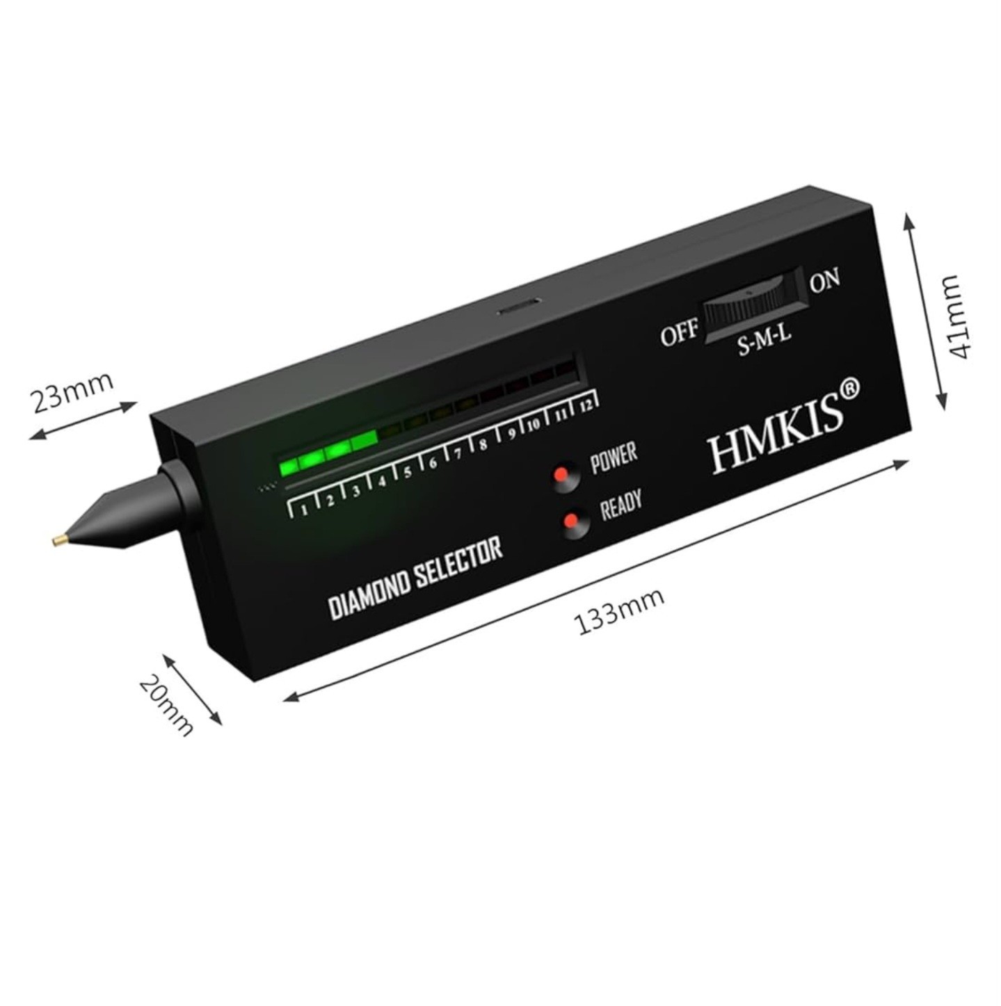 Diamond Tester Professional, High Accuracy Jewelry Diamond Tester Pen,