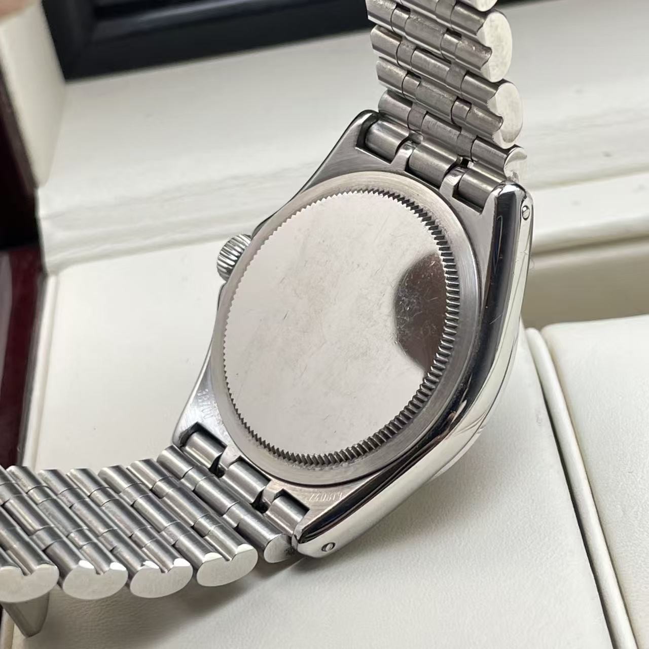 Tudor Black Dial Monarch 38700 Men’s Watch Automatic 33mm Date Silver pointer