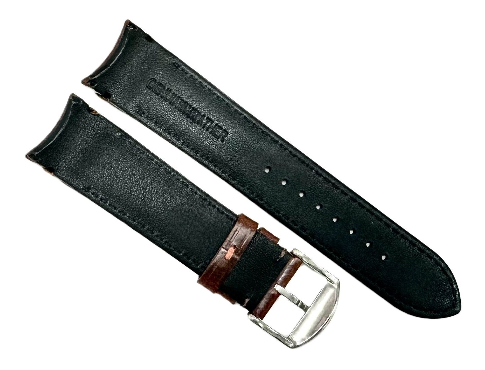Genuine Leather Brown Color Watch Band for Seiko, Citizen Watch, CA0648-09L