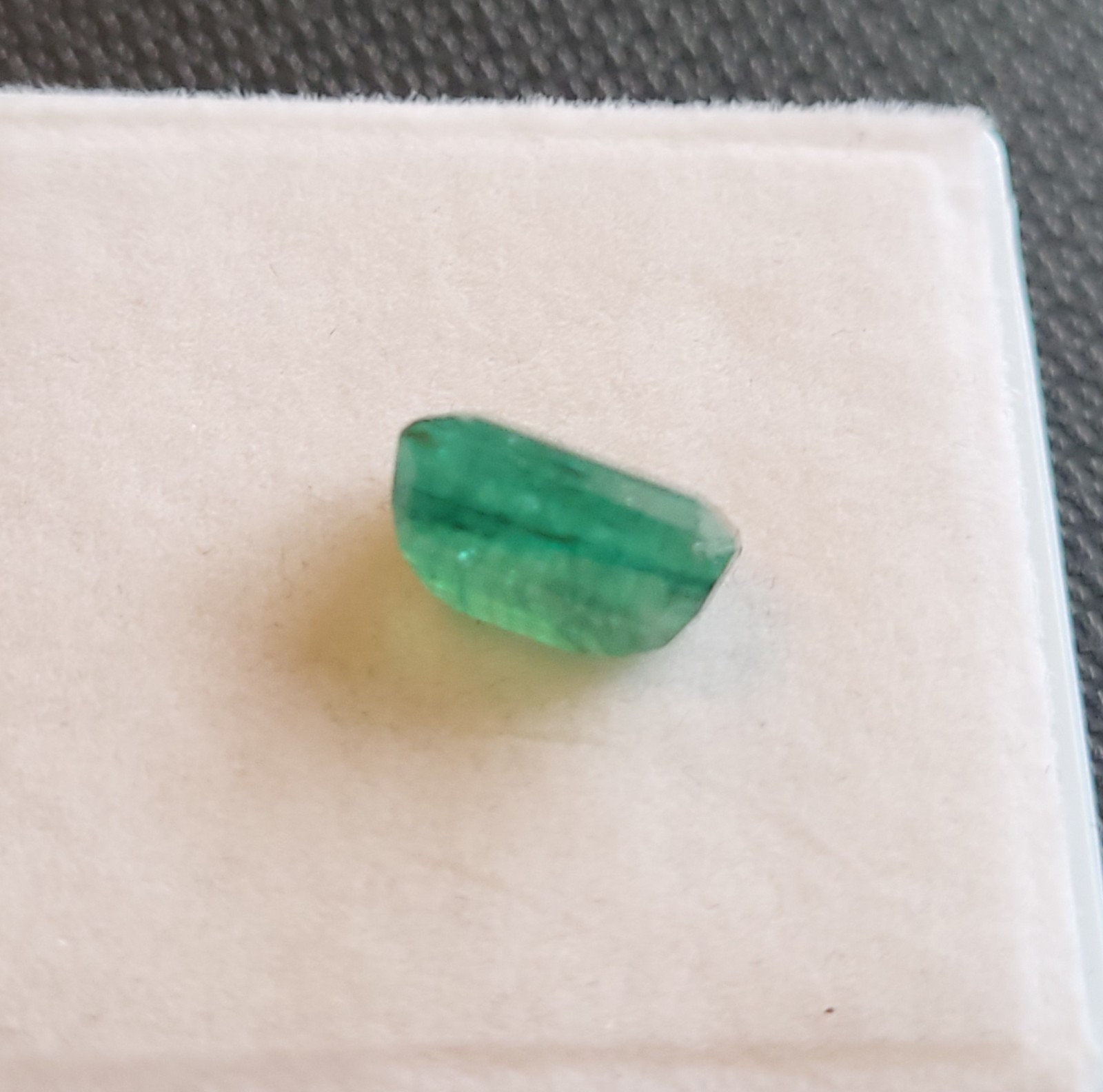 Stunning Ideal Dark Green Natural Untreated Certified Zambian Emerald 4.20ct