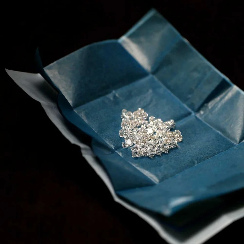 Loose 2.70 MM GRA 13 Pcs Moissanite Diamond D Color IF Clarity Certified