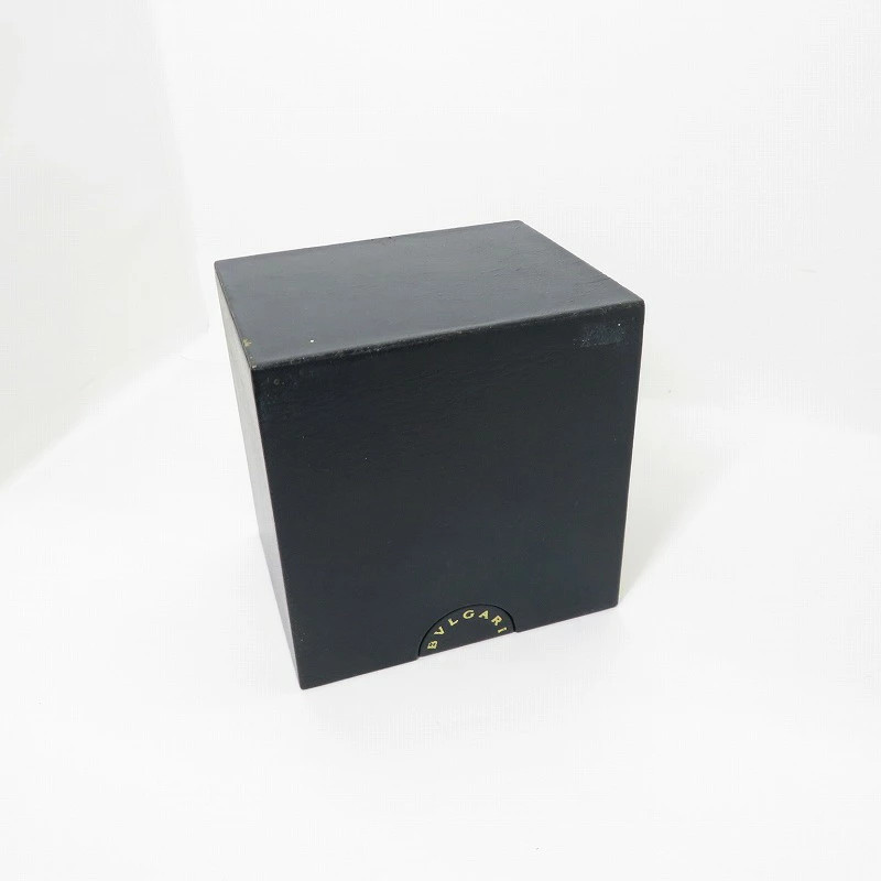 BVLGARI Bvlgari Aluminum AL38A Black Case Size 4.1cm Unisex Used Watch #71015