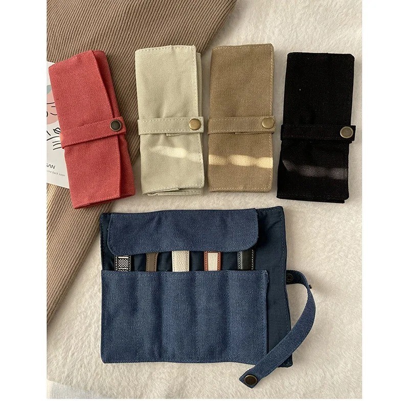 Travel Roll up Watch Case Organizer for Watch Bands Straps Accessories
