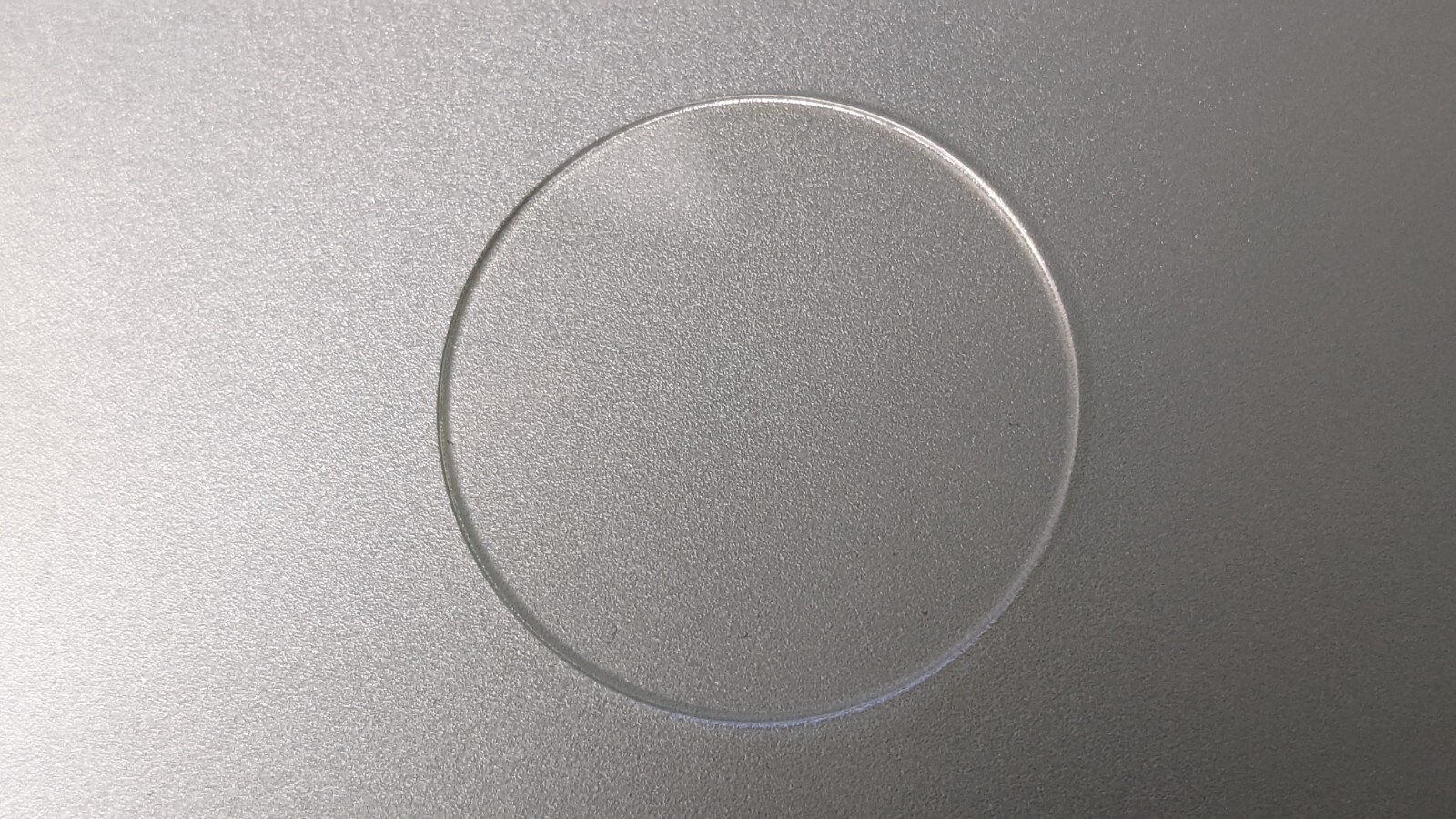 Genuine Movado Crystal mineral approx 24.4mm FLAT glass x 0.85mm thick new genui