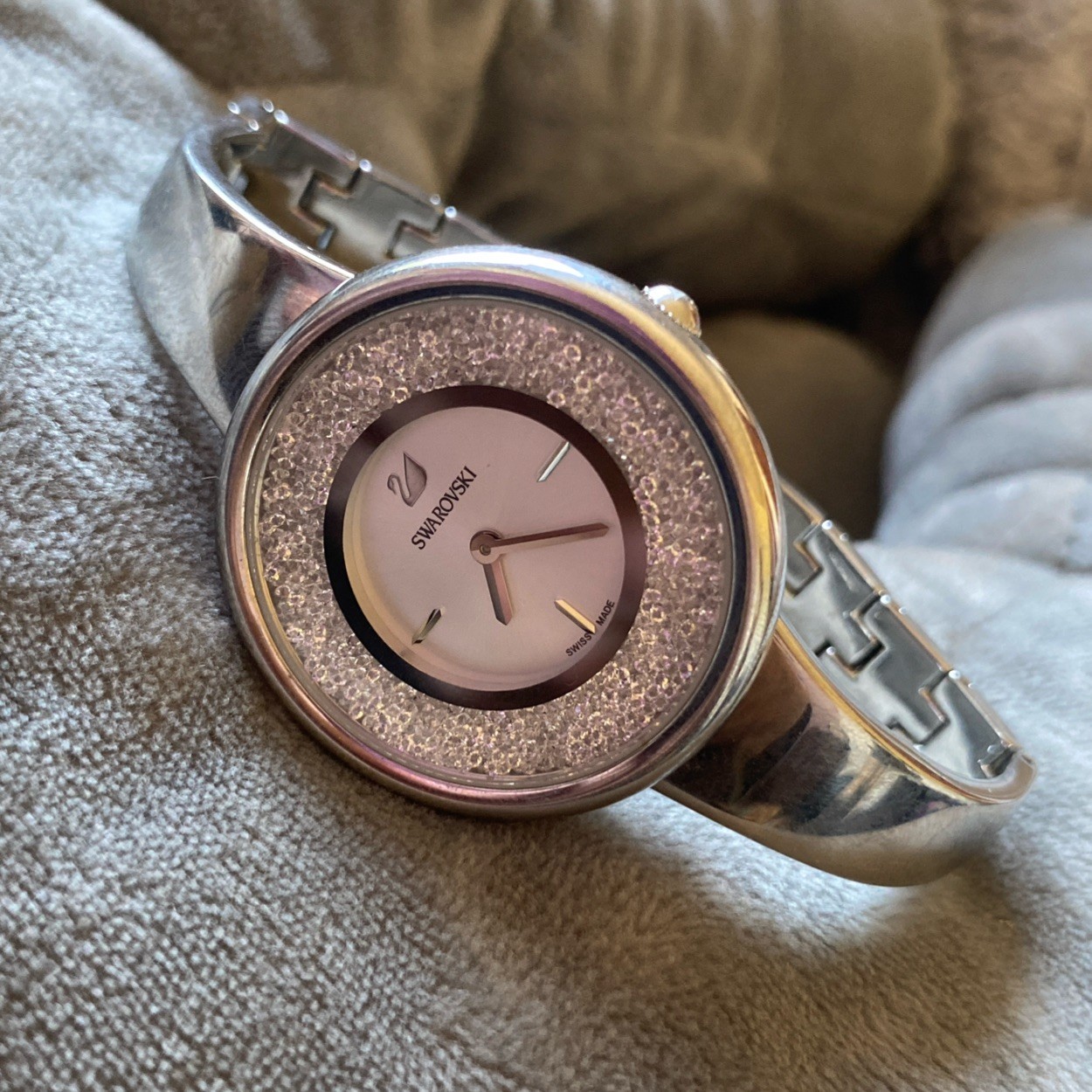 SWAROVSKI WATCH CRYSTALLINE PURE WOMENS 5269256 STAINLESS STEEL SWISS