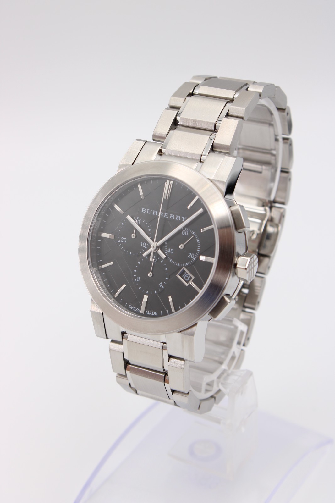 BURBERRY The City BU9351 Stainless Steel Black Dial Men’s Watch 42mm