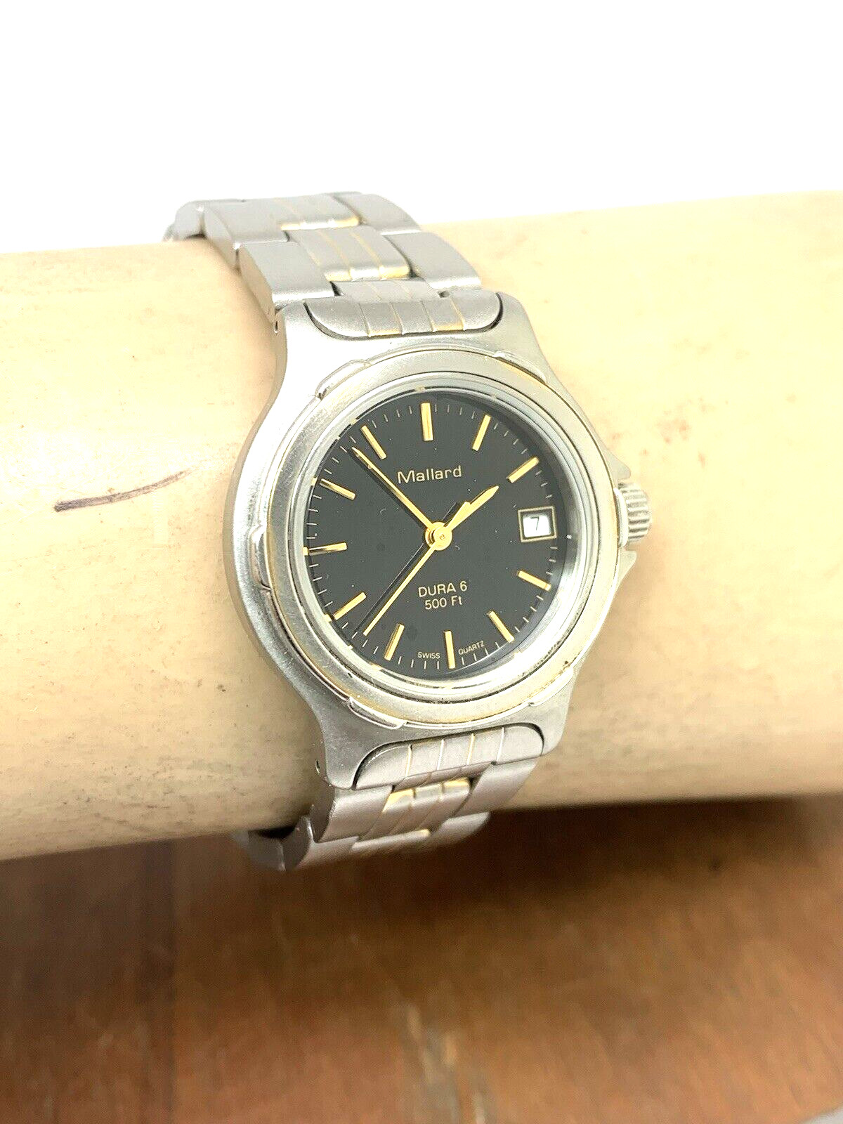 Jules Borel & Co Mallard Women’s Watch Dura 6 Swiss Quartz Two Tone Steel