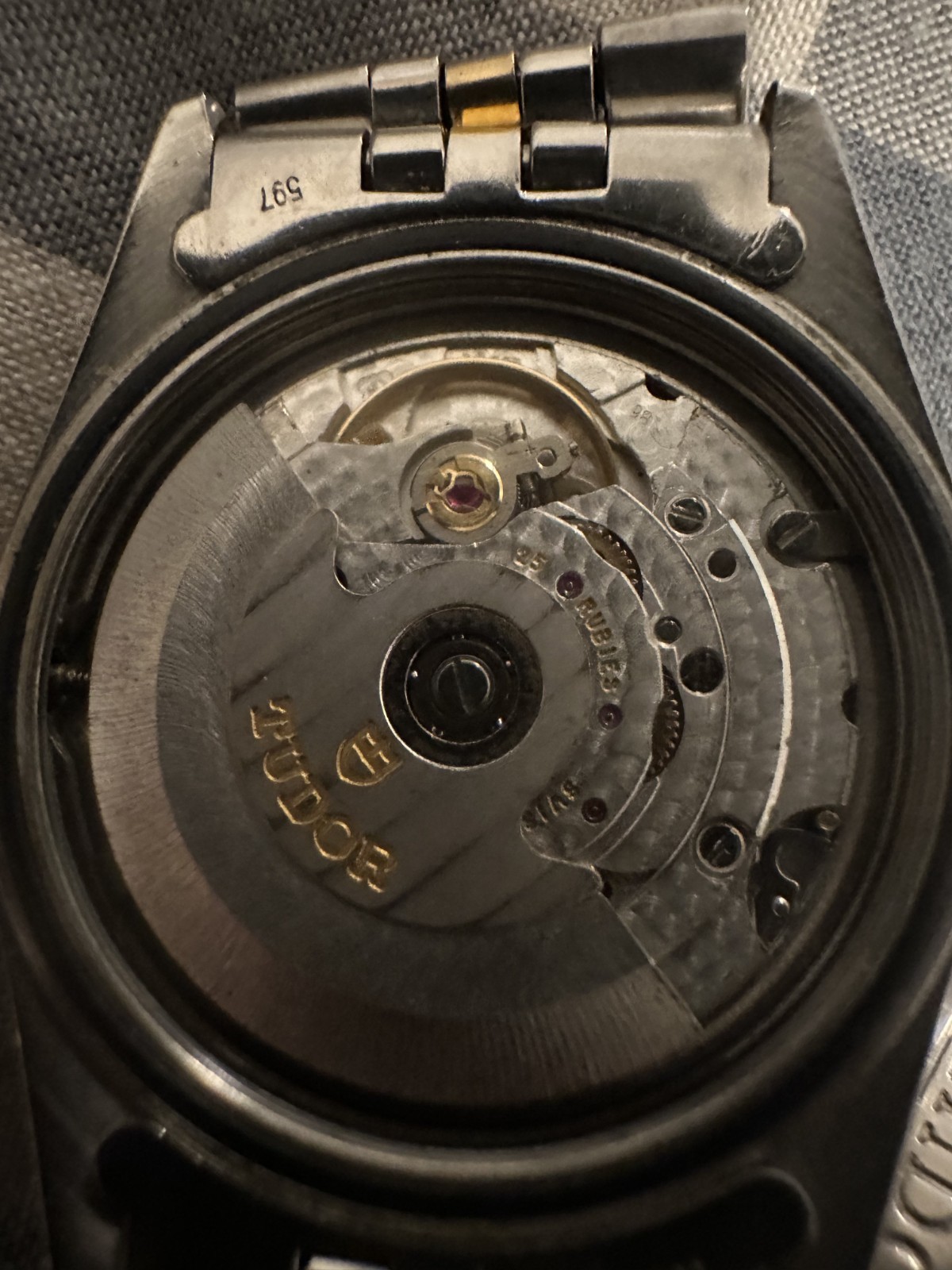 Tudor Prince Oysterdate 74033 Champagne Linen Dial Two-Tone Automatic
