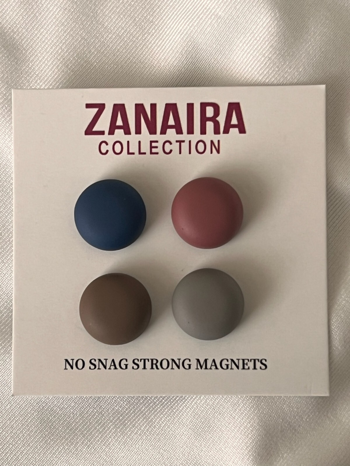 4PCS Premium Strong Hijab Magnetic Pins, No-Snag Multi-Use, Metal and Matte