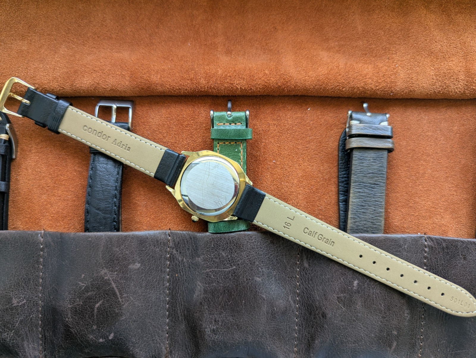 Mid 1980s Raymond Weil 7013 gold filled manual watch, ETA 7001 movement in GWO