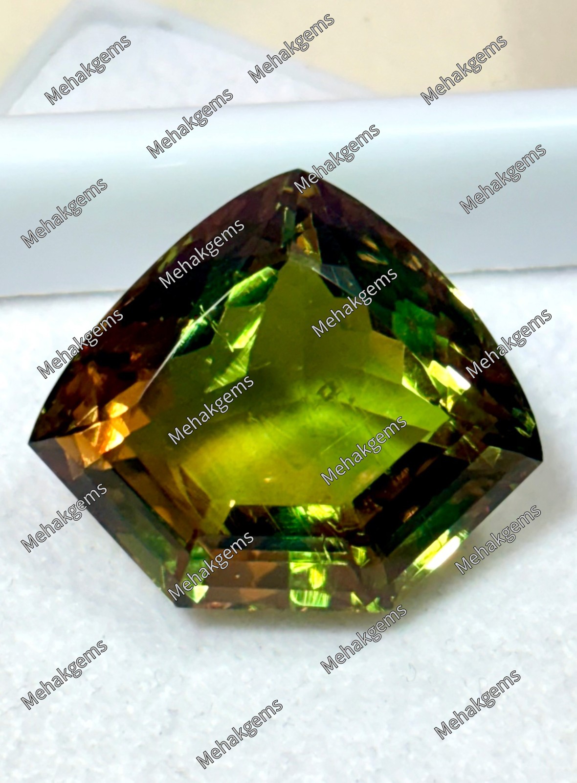 43 Ct Zultanite Gemstone, Color Changing Diaspore, Fantasy Cut Shield, Collector