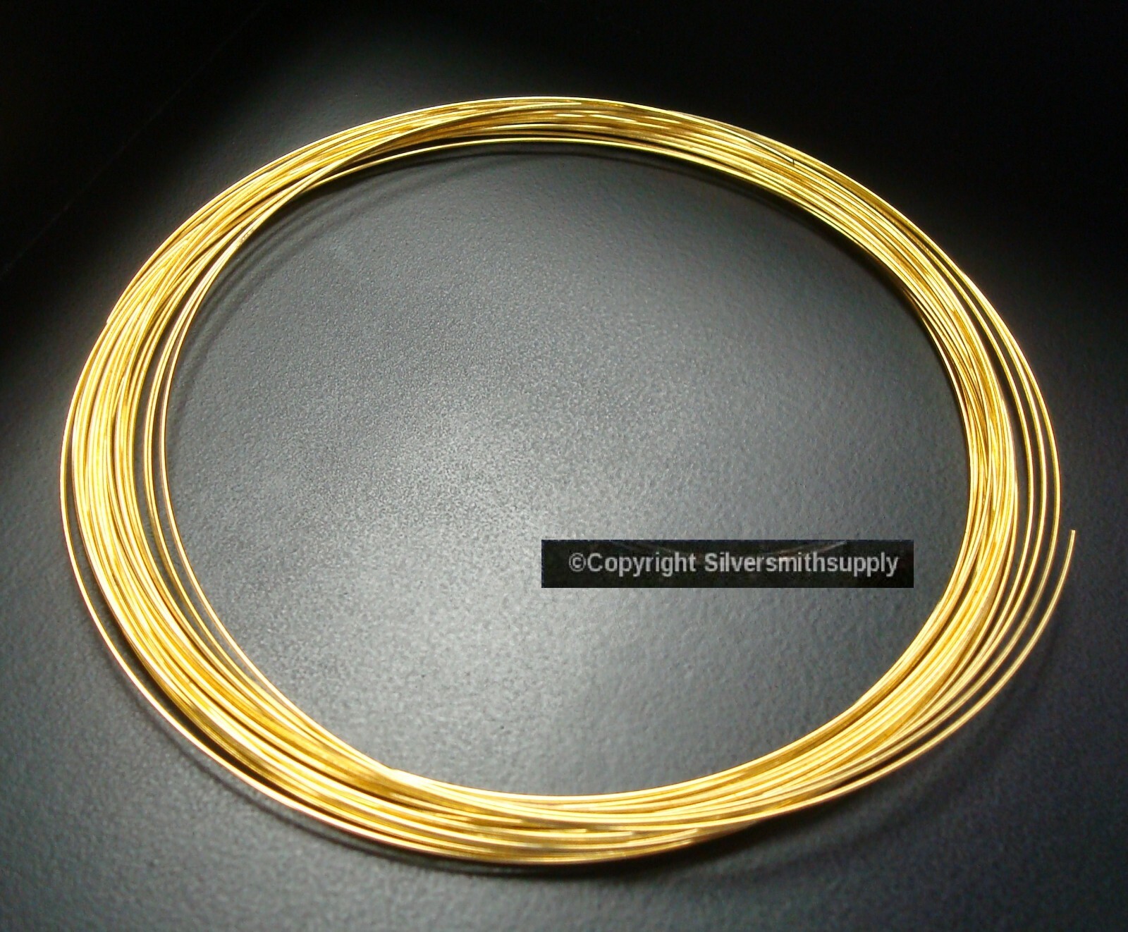 20 Memory wire 4.5 in loops 22ga 115mm gold plated necklace wire loops MW001