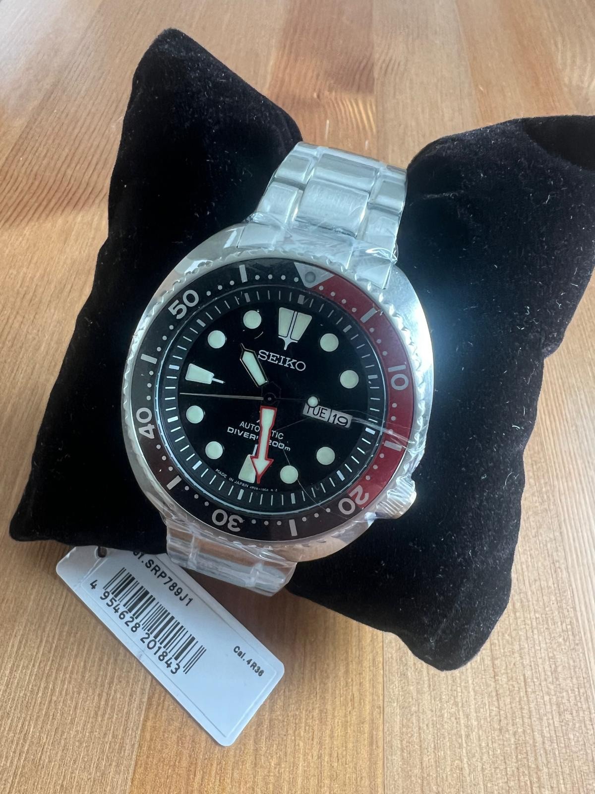 Seiko Prospex SRP789J1 Coke Turtle Automatic Diver 200M Brand New With Box 🐢🔴⚫