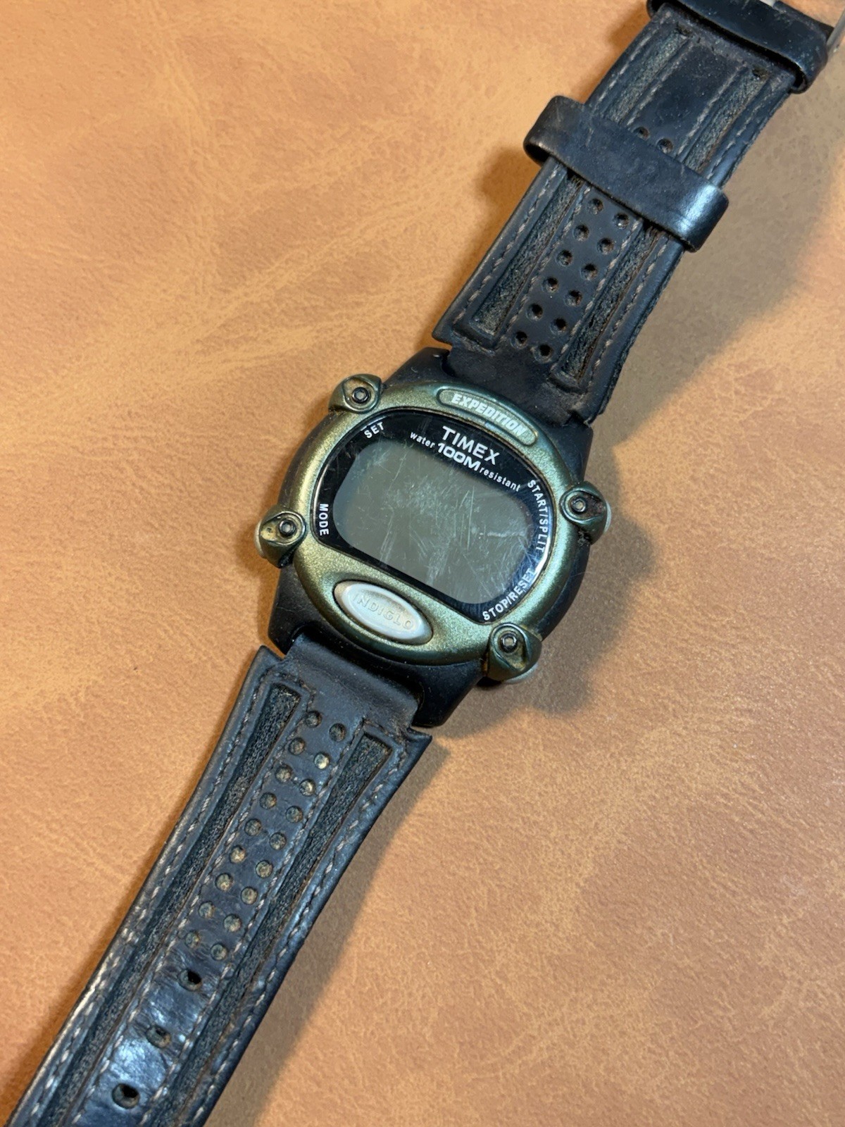 Vintage Timex Expedition Digital Men 866 Watch,WR100M,Untested,For Parts/Repair