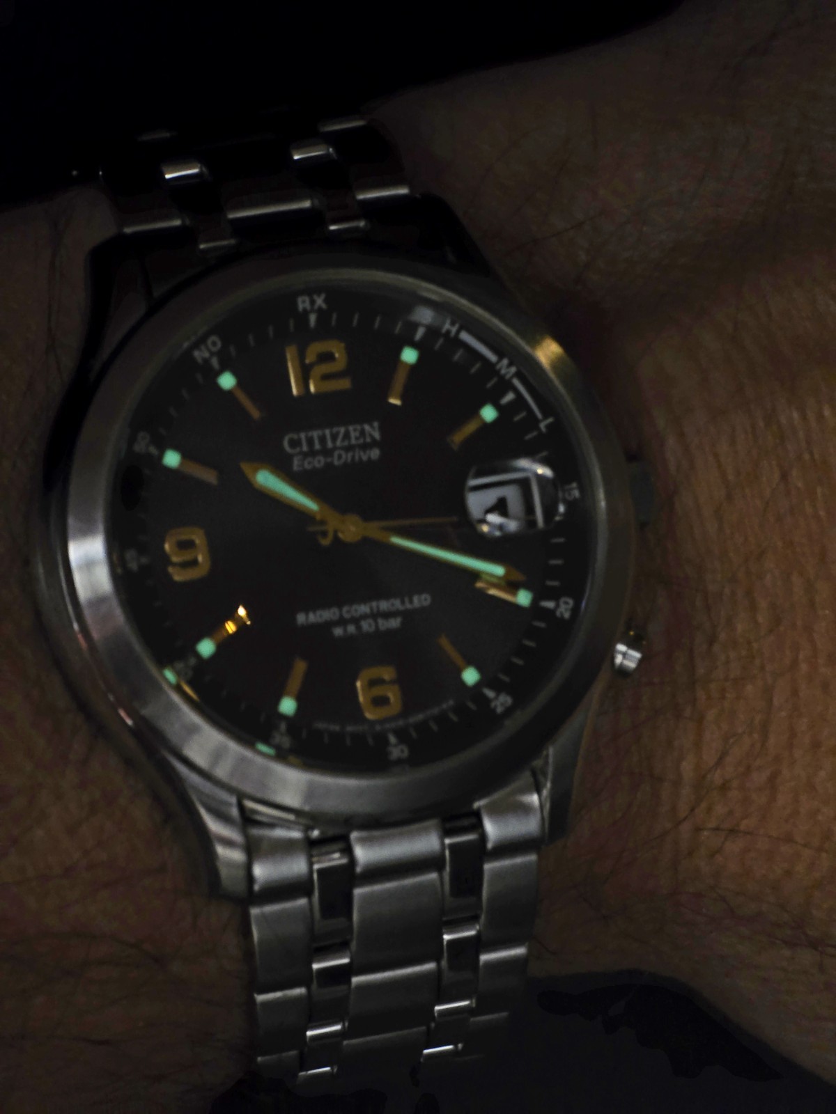 [MINT] Citizen Eco-Drive JDM Solar Radio Black Dial 39mm – US Seller