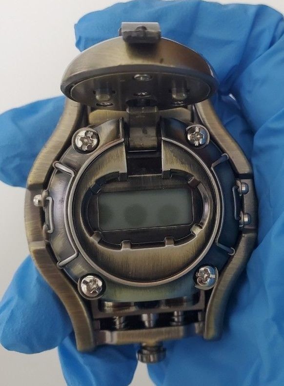Tokima STEAM HEAD Watch Robot Transformation NO Belt AS IS