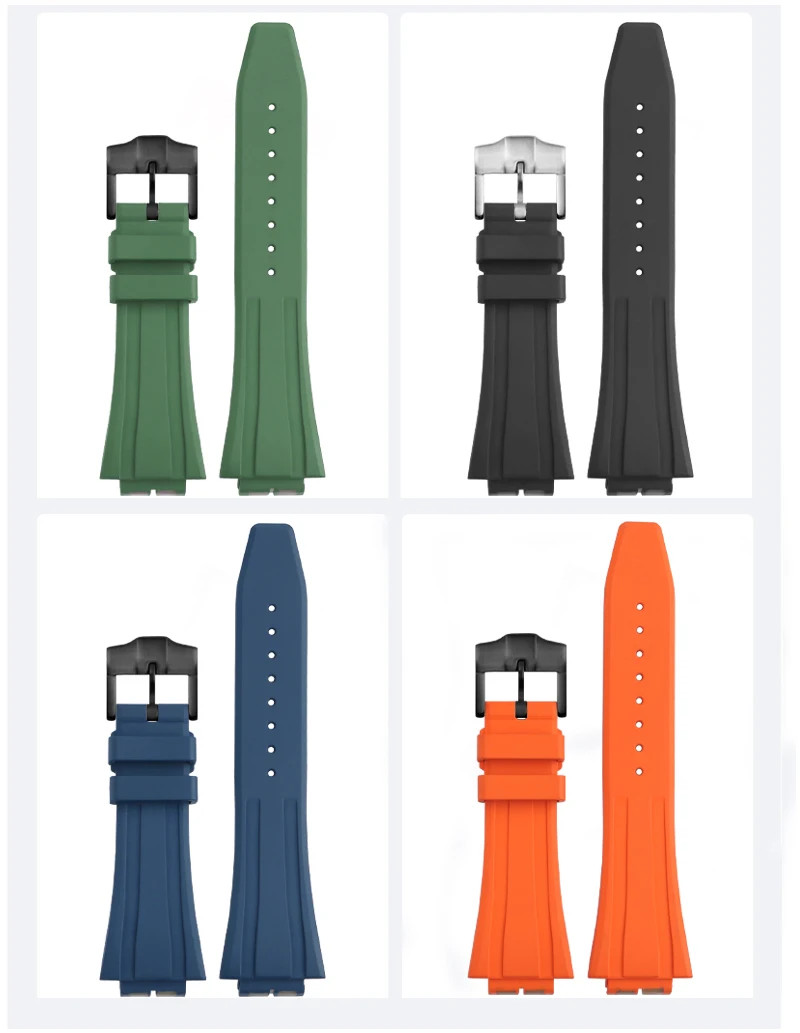 16mm Silicone Watch Band Strap For Casio GM-5600 GA2100 GM2110 Bracelet