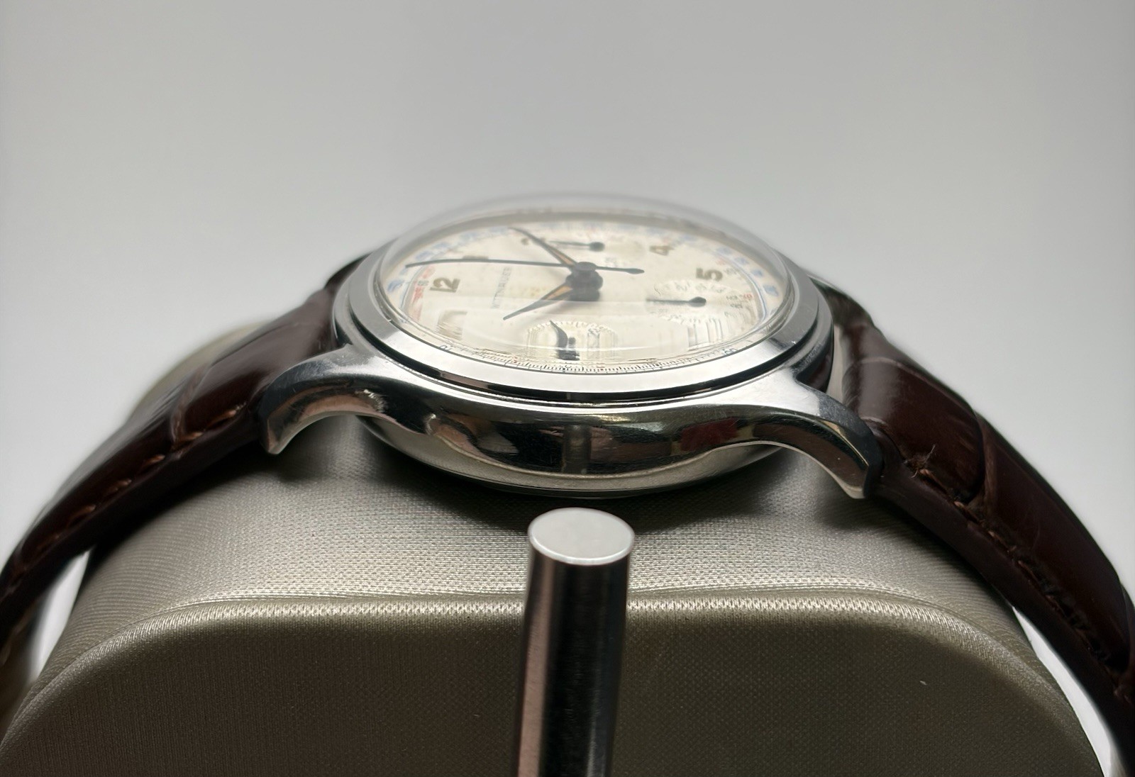 1960s Wittnauer 235T Chronograph – Valjoux 72, Blued Hands – Check It Out!