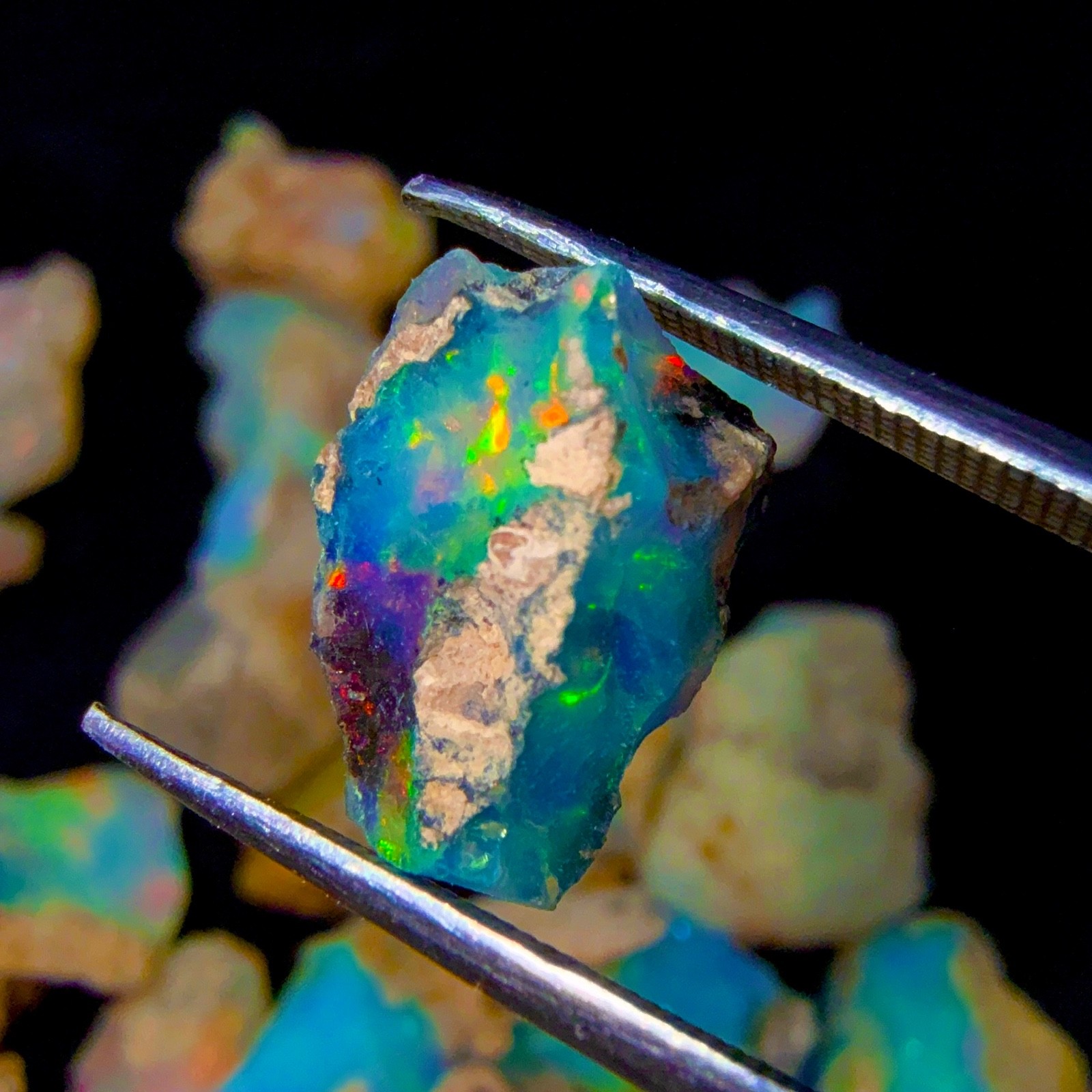 Opal Rough Lot 20 Pieces AAA cut grade rough Natural Ethiopian Welo Dry Opal Raw