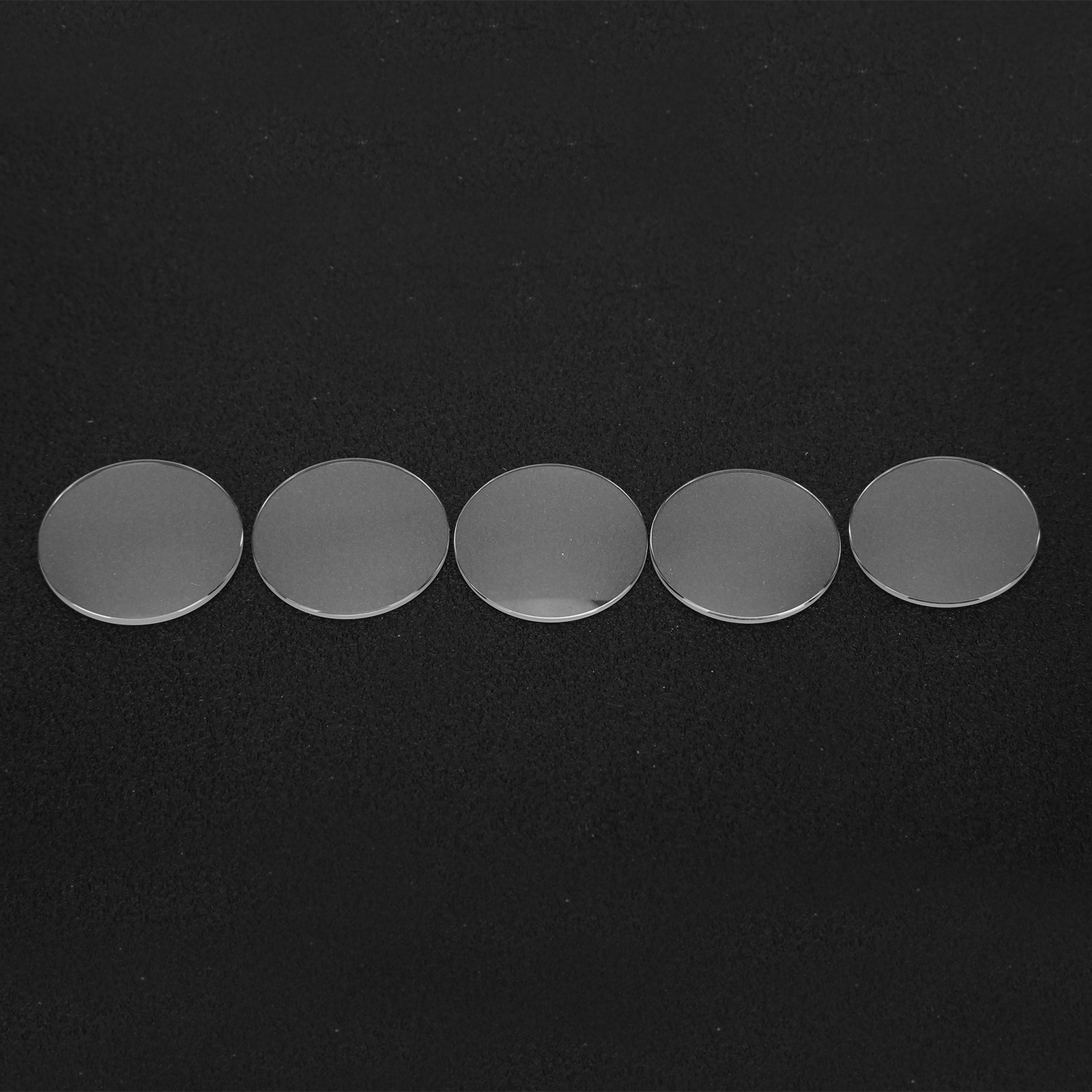 5PCS 25.5mm-27.5mm Single Dome Sapphire Watch Crystal Glass 1.7mm Thickness