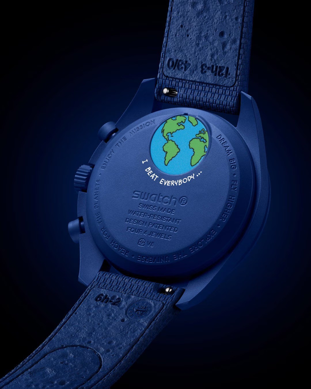 Omega x Swatch x Snoopy Popcorn Harvest MISSION TO EARTHPHASE MOONSHINE GOLD JPN