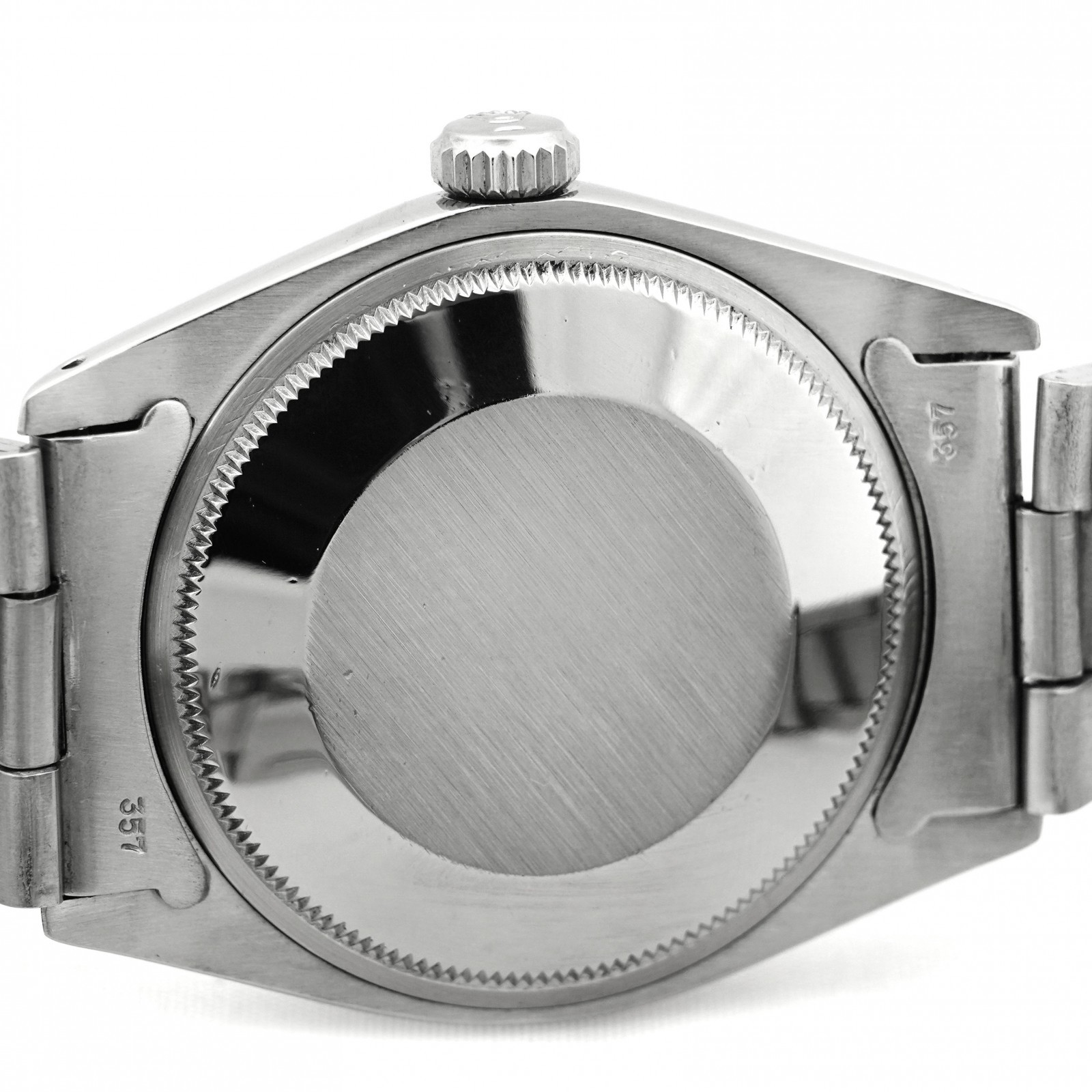 ROLEX Oyster Perpetual Date 1500 Automatic Silver Dial Men