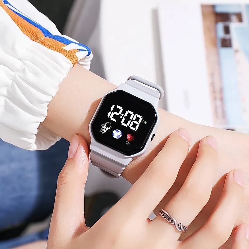 LED Digital Sport Watch Waterproof Wristwatch Men Women Boys Girls Kids Gift