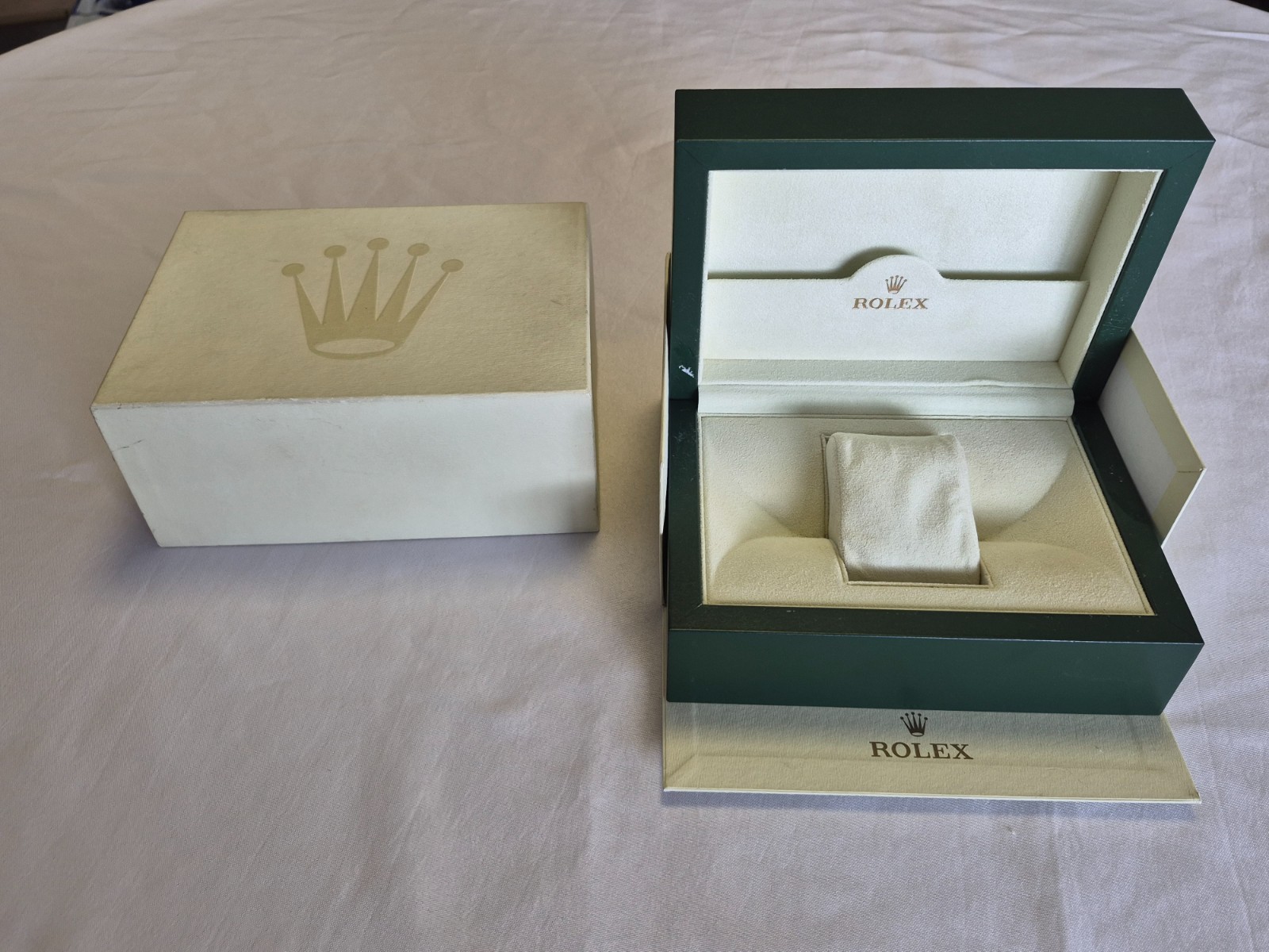 GENUINE Rolex Watch Storage Box (Green)