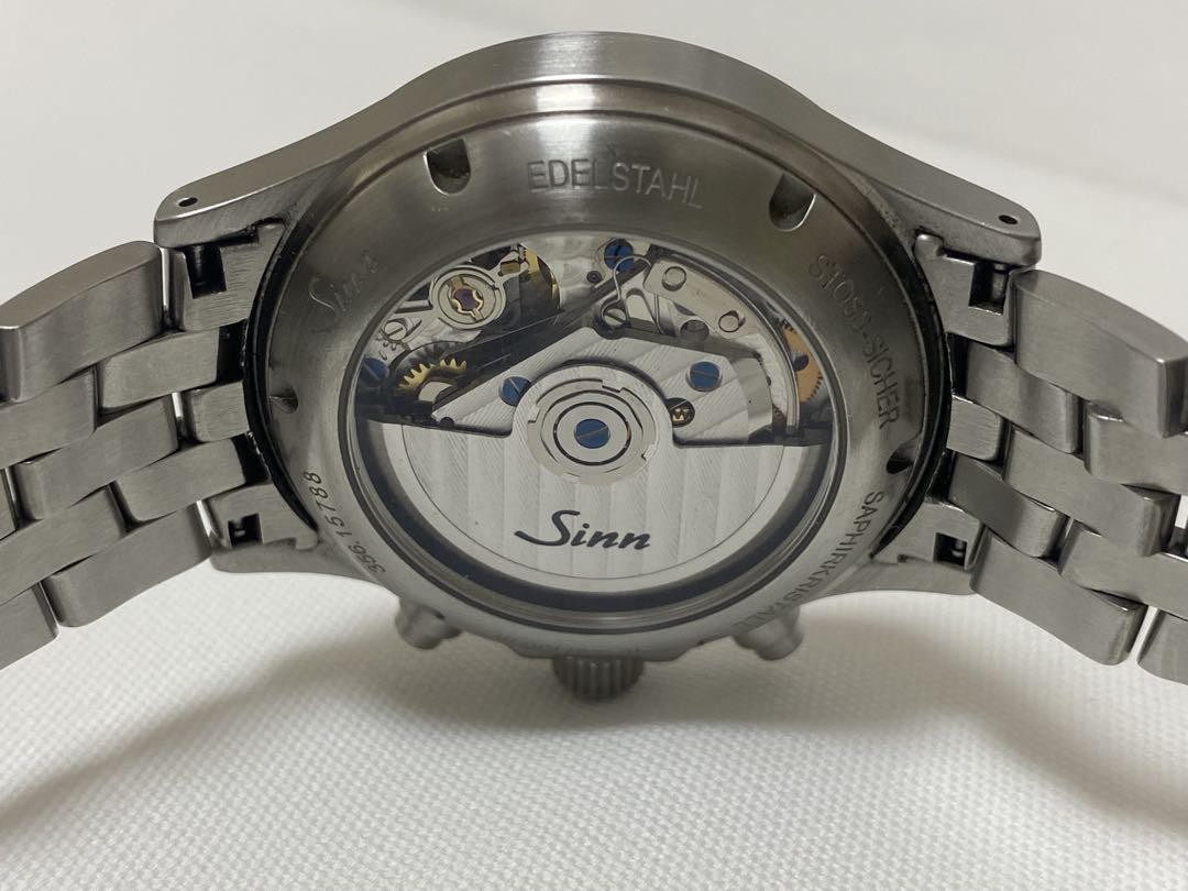 Sinn 356 SA Flieger III Silver Dial 38.5mm Automatic Pilot Watch #093