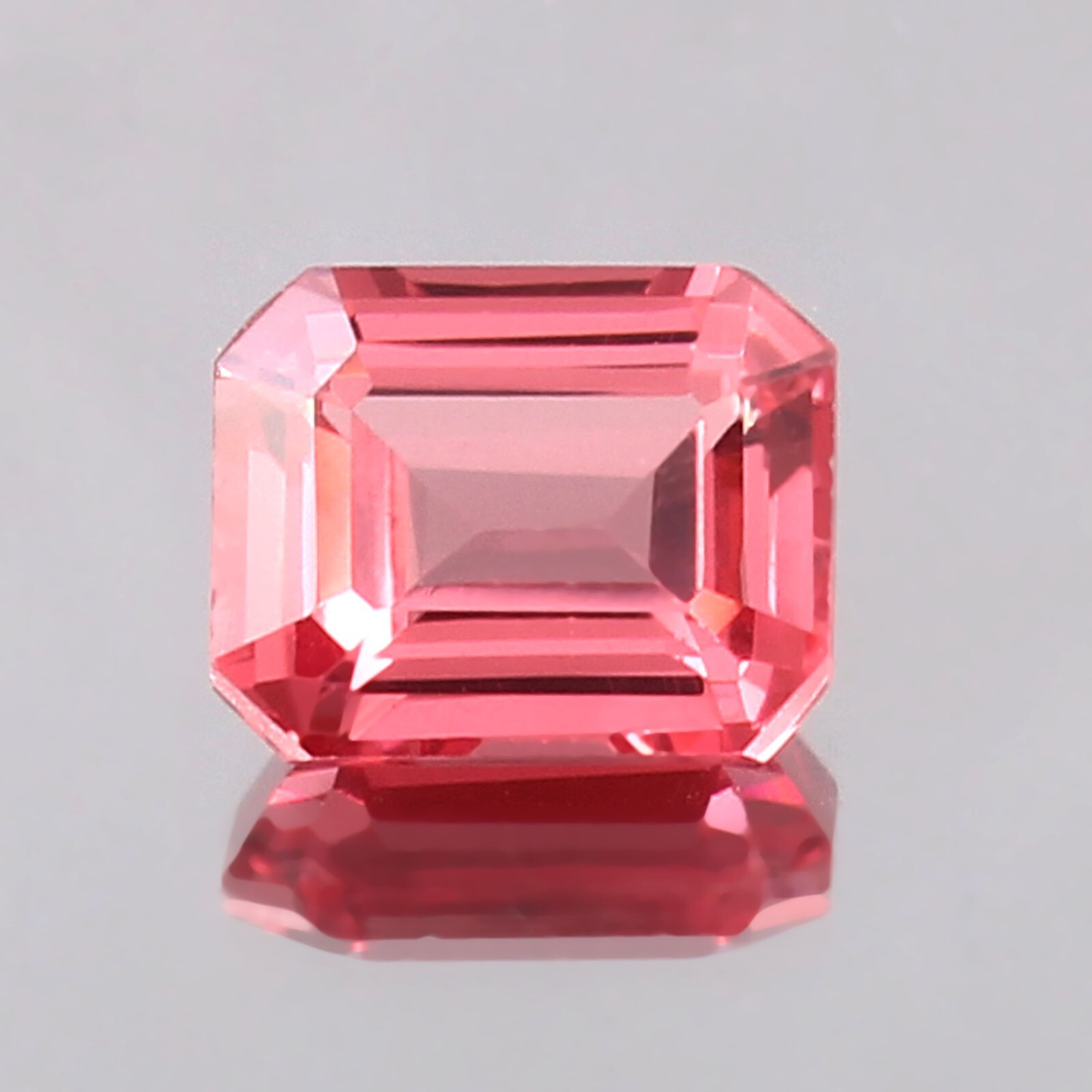 AAA Natural Ceylon Padparadscha Sapphire Loose Radiant Cut Gemstone 4.90 CT