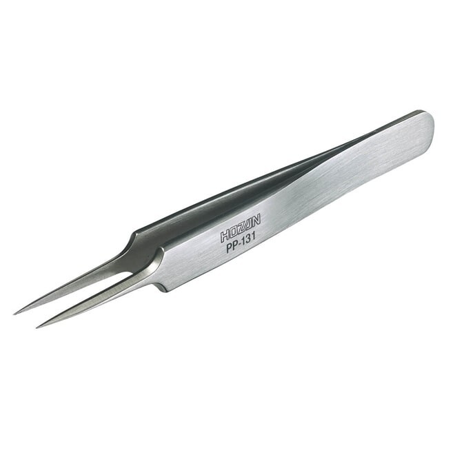 HOZAN Tweezers Hybrid series Tapered type PP-131 Tip 0.25mm