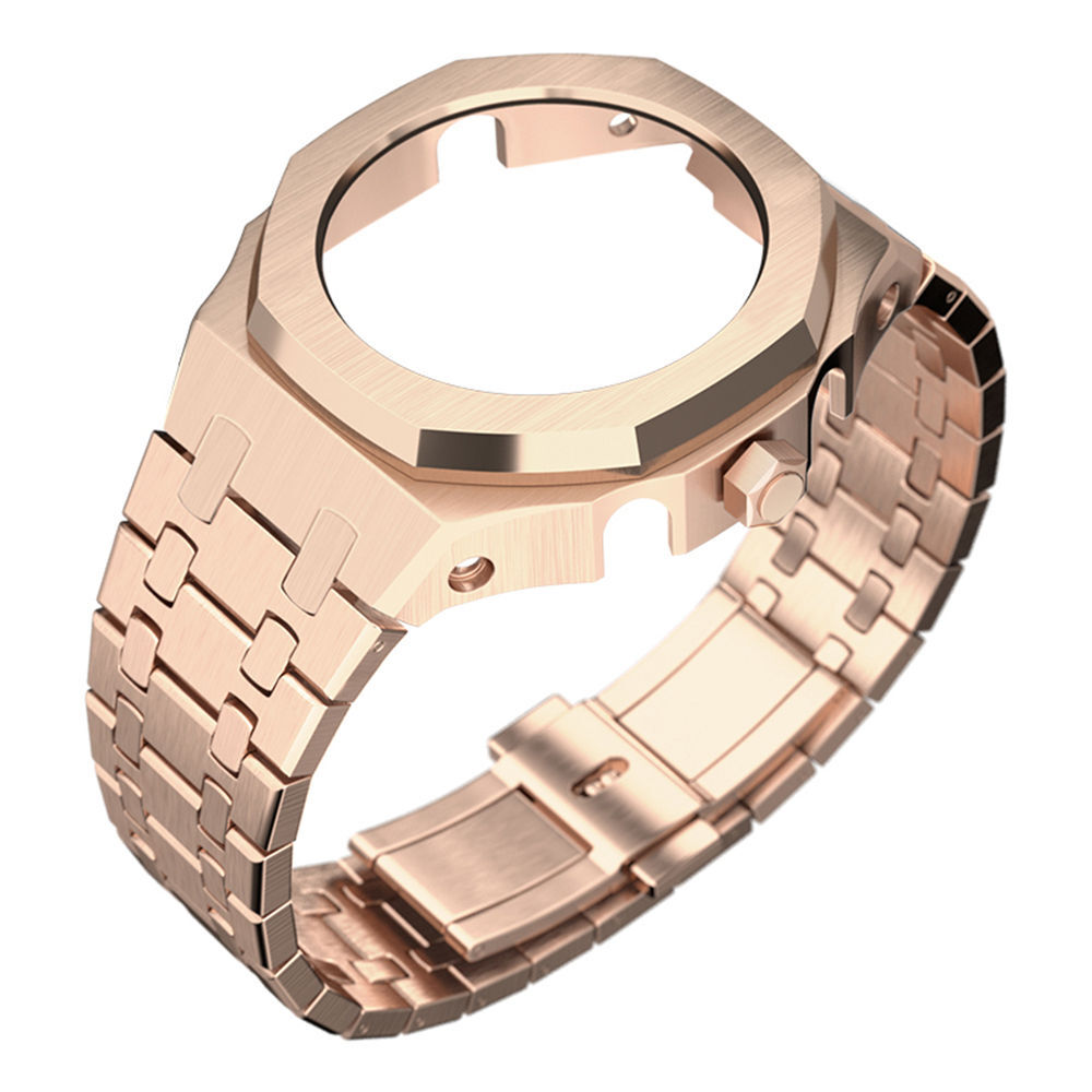 Premium 316L Stainless Steel Case + Strap AP Mod Kit for Casioak GA2100/GA2110