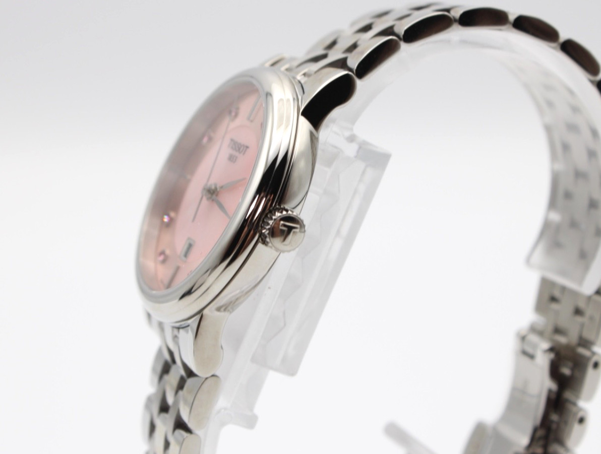 Tissot 30MM Carson Quartz Pink Mother Pearl Dial Ladies Watch T122.210.11.159.00