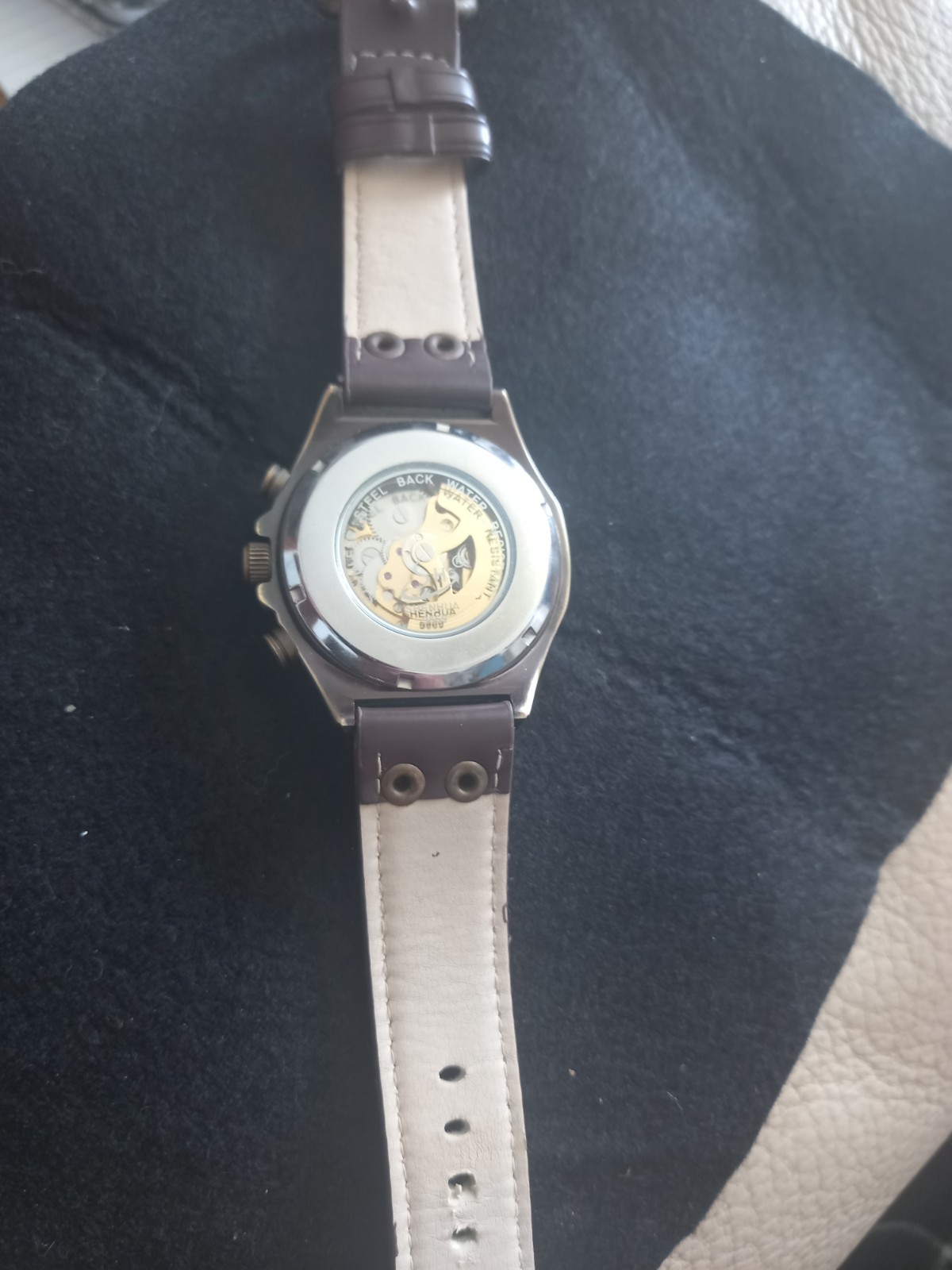 Shenhua Mens Automatic Skeletal Watch