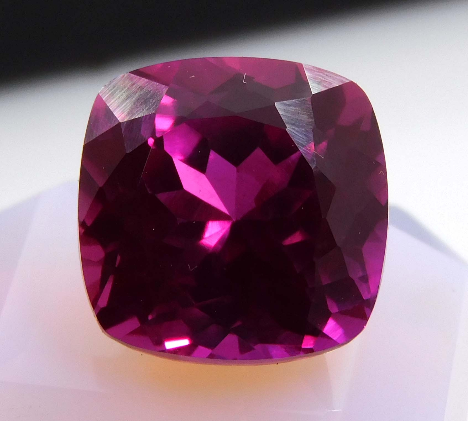 Extremely Rare Pink Sapphire Cushion Cut 11 Ct Natural Certified Loose Gemstone