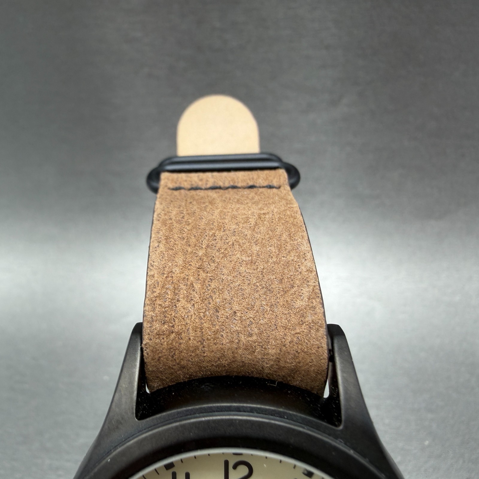 Timex Expedition Scout Watch Men 40mm Cream Dial Black Tone Date Round New Batt