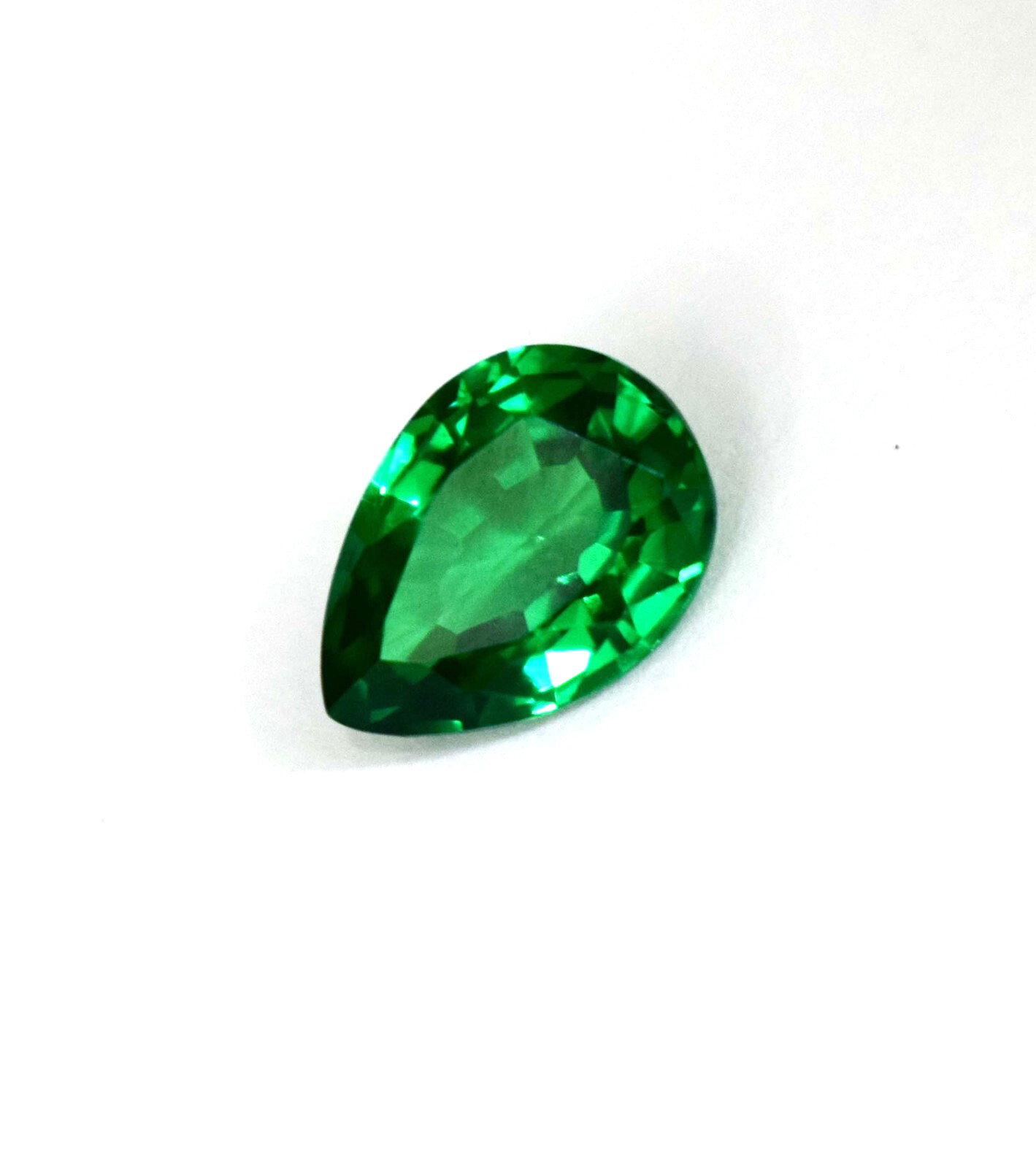 Natural Tsavorite Green Garnet Gemstone Pear Cut 10-12 CT Kenya’s Certified
