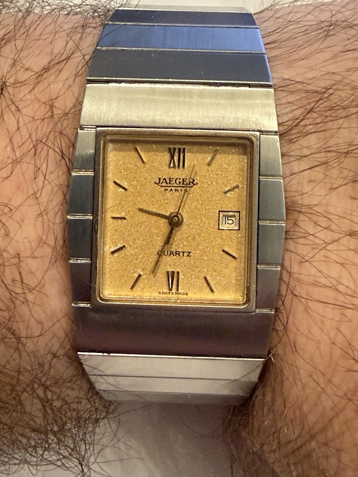 Jaeger – Paris – “King Midas” Watch from 1980s. Very, very rare.