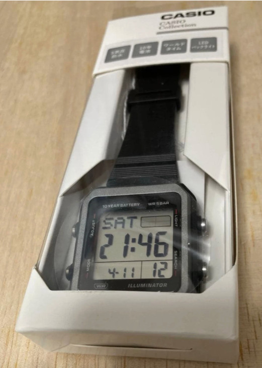 CASIO Collection STANDARD Watch W-221H-1AJF New Japan Gift