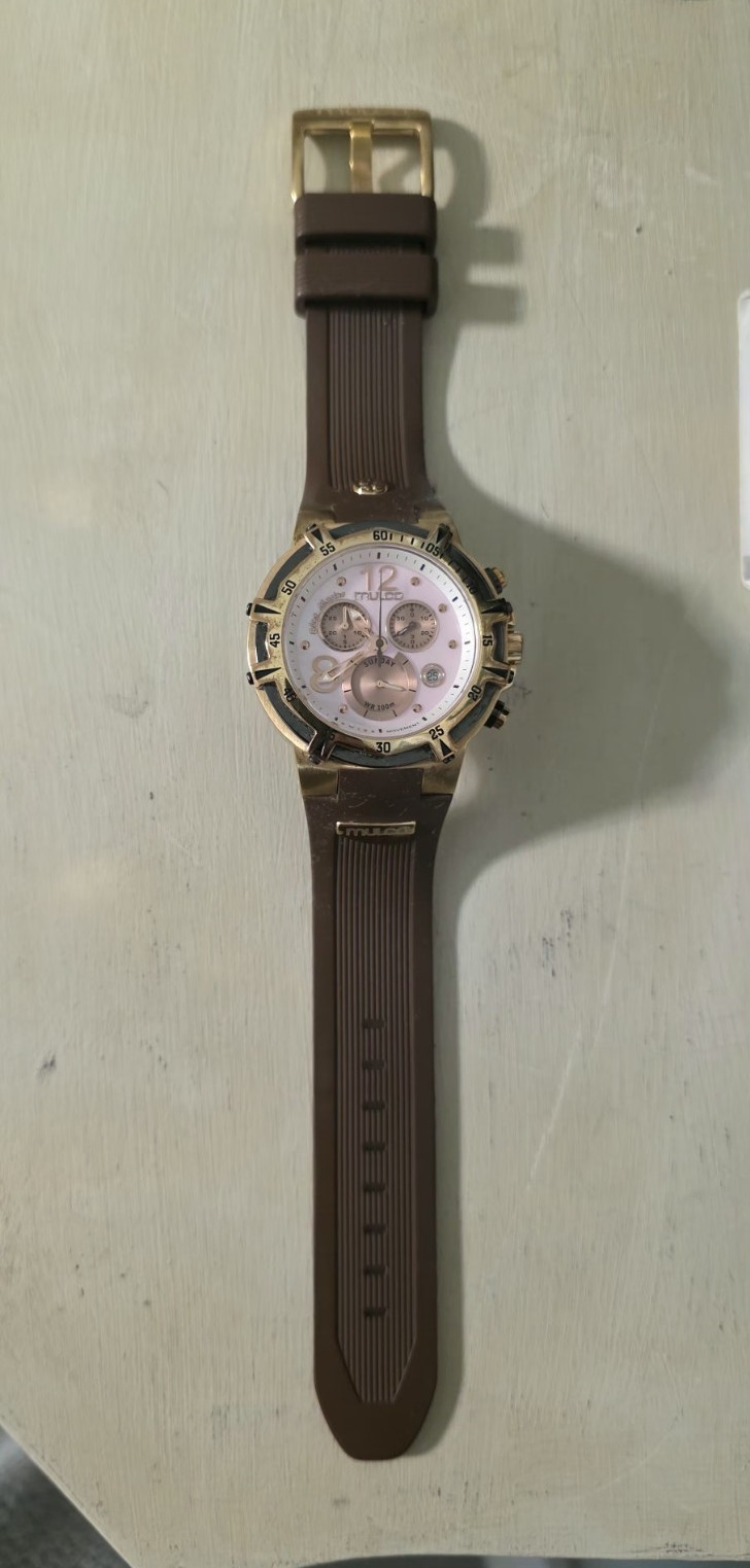 Mulco MULCO Unisex MW1-29903-031 Analog Display Swiss Quartz Brown Watch