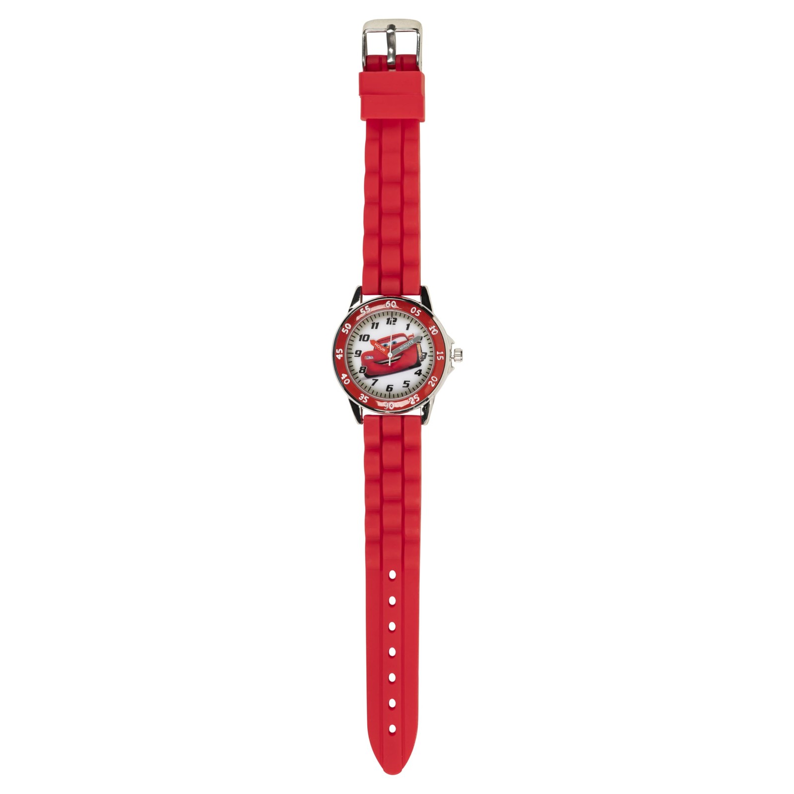Disney Cars Kids Watch Time Teacher Adjustable Strap Safe Non Toxic Learning