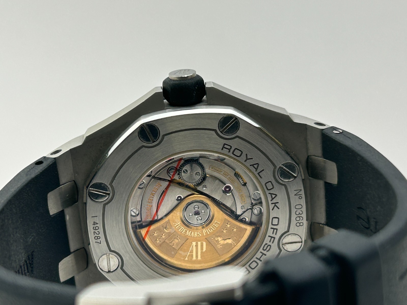 Audemars Piguet Royal Oak Men’s Black Watch – 15710ST.OO.A002CA.01. Full set.