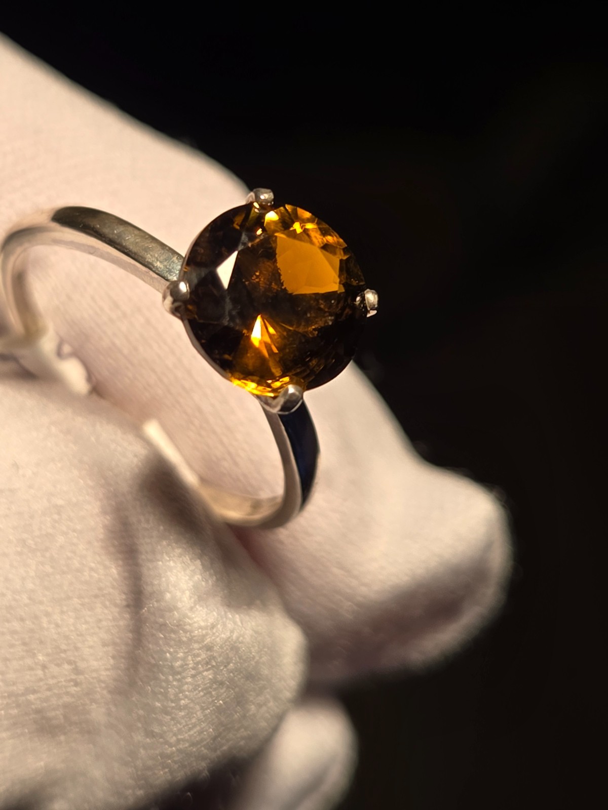 EXCELLENT ORANGE YELLOW TOURMALINE! RICH VIVID COLOR/TONES/CLARITY! 2.10CT!!!