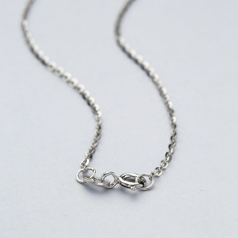 24″ Stainless Steel Chain Necklace for Women Men Pendant Silver/Gold/Rose Gold
