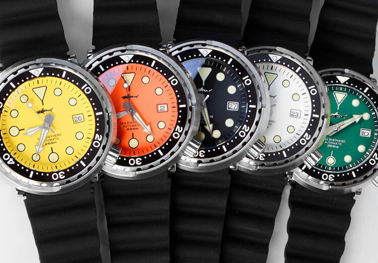 Heimdallr Sharkey Sea Shepard Tuna SBBN017 NH35A Diver 200M Automatic Watch C3