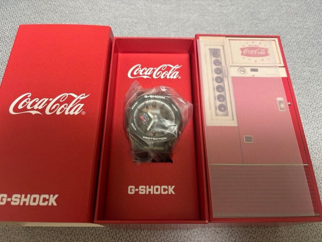 Casio G-Shock GA-2100CC-3AJR Authentic Used Coca-Cola 140th Limited Model