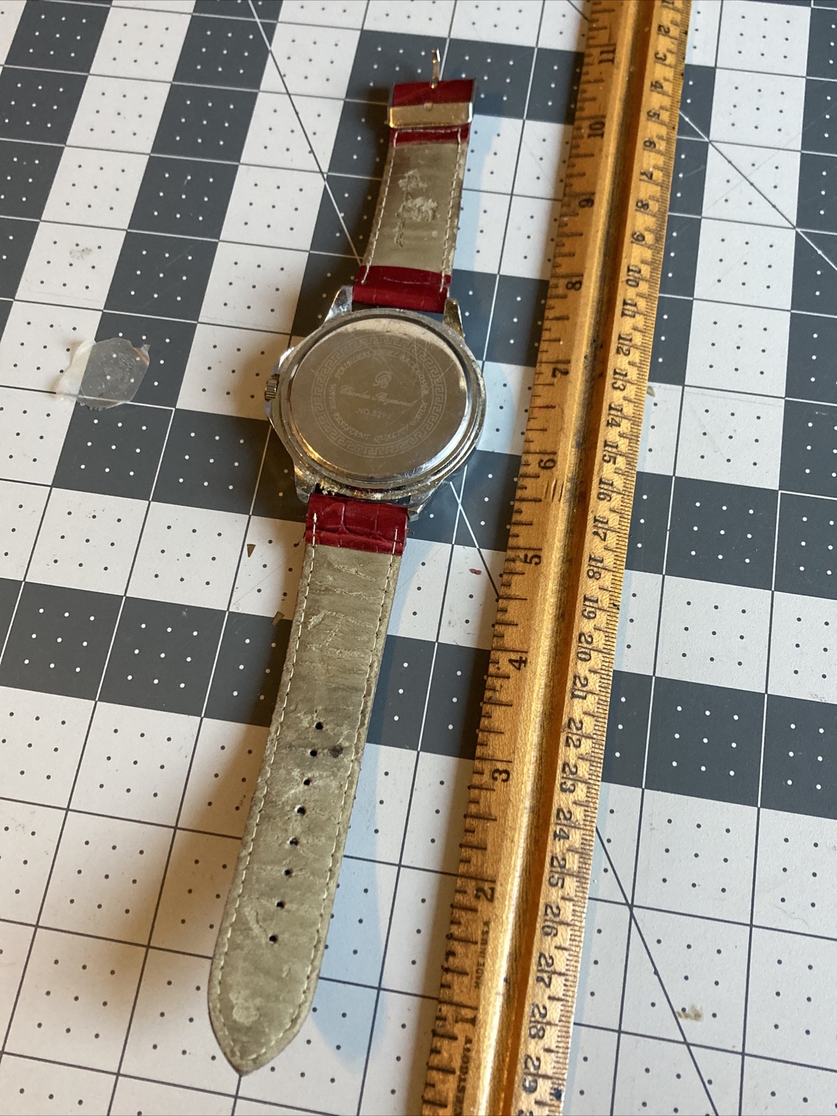 Charles Raymond No. 5292 Water Resistant Watch Rare Item (tested/works)