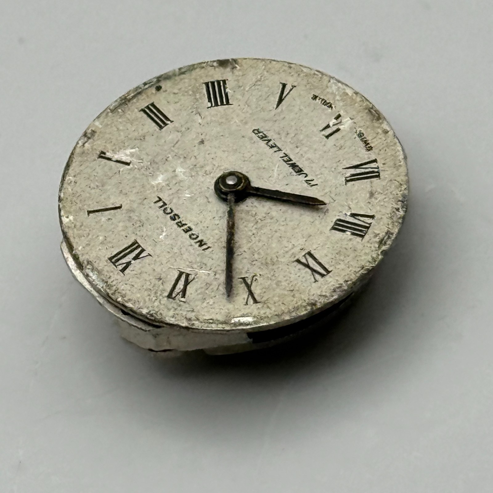 FHF 69-21 Watch Movement Ingersoll Swiss 17 Jewels Manual Wind Parts 15.3mm