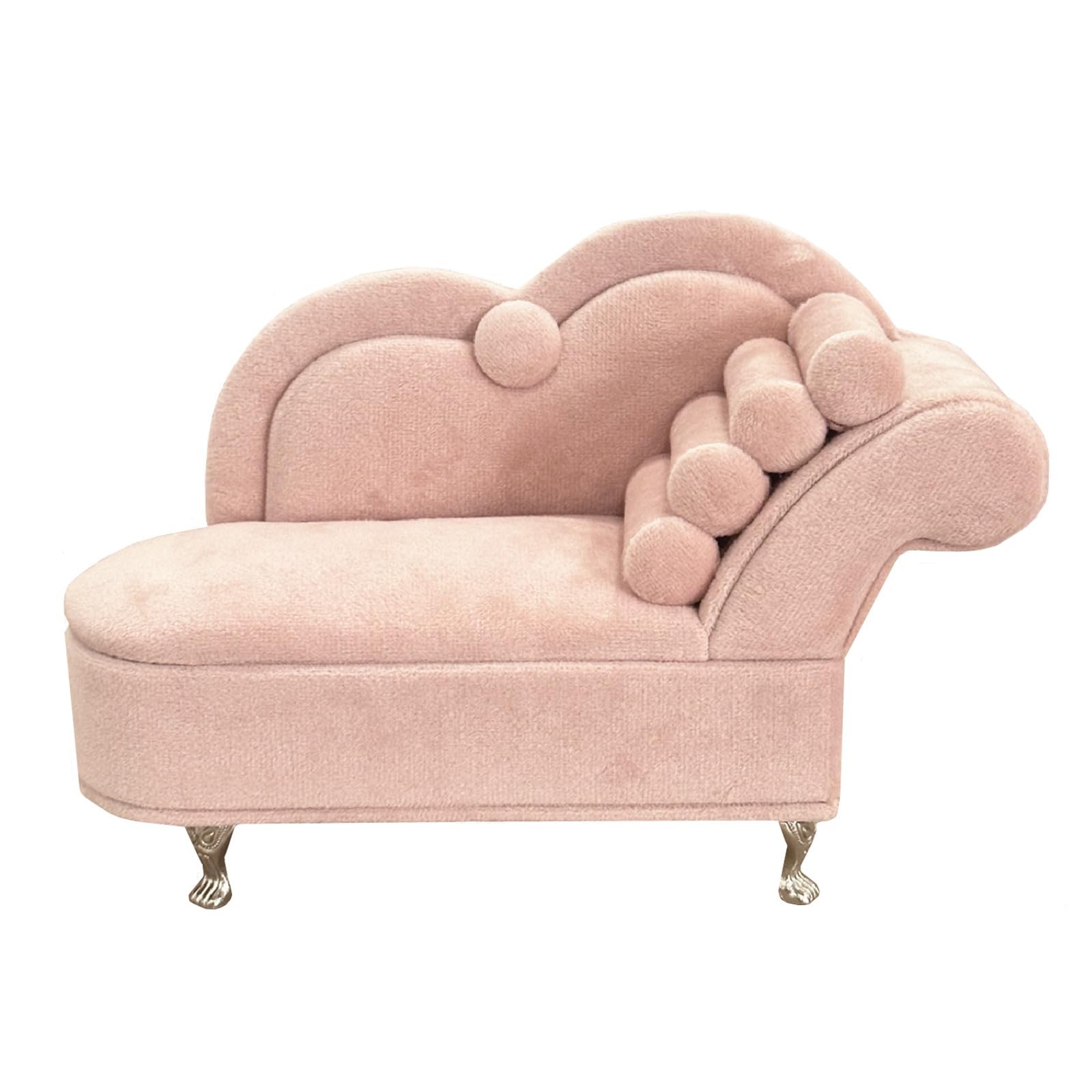Openable Sofa Jewelry Box Couch Jewelry Box,Miniature Sofa Velvet Chair Earri…