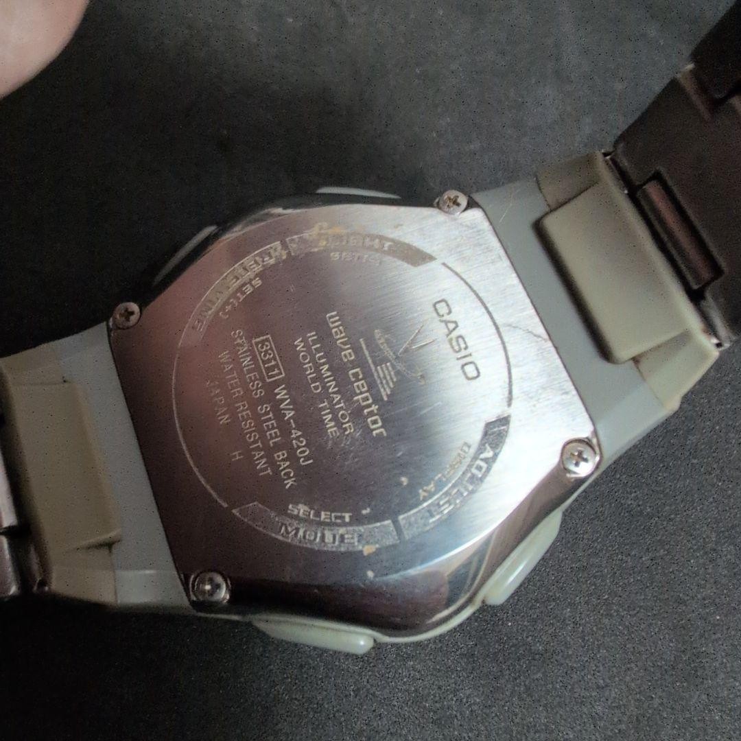 CASIO WaveCeptor WVA-420J Radio-Controlled Solar Watch